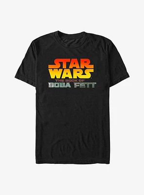 Star Wars: The Book Of Boba Fett Sunset Logo T-Shirt