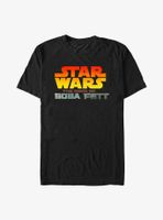Star Wars: The Book Of Boba Fett Sunset Logo T-Shirt