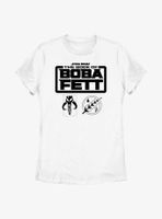 Star Wars: The Book Of Boba Fett Armor Logos Womens T-Shirt