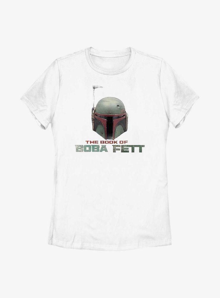 Star Wars: The Book Of Boba Fett Helmet Womens T-Shirt