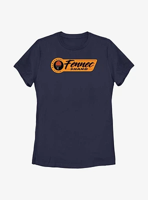 Star Wars: The Book Of Boba Fett Fennec Elite Mercenary Badge Womens T-Shirt
