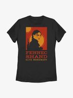 Star Wars: The Book Of Boba Fett Fennec Shand Poster Womens T-Shirt