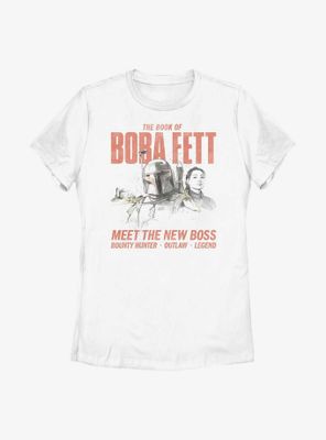 Star Wars: The Book Of Boba Fett Fennec & Flyer Womens T-Shirt