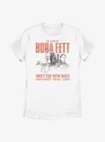 Star Wars: The Book Of Boba Fett Fennec & Flyer Womens T-Shirt