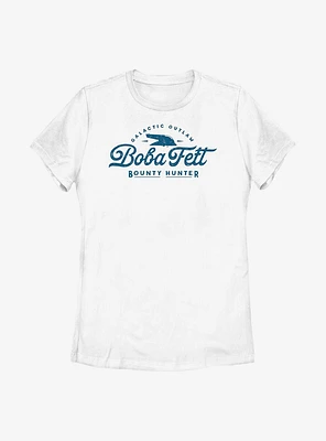 Star Wars: The Book Of Boba Fett Galactic Outlaw Womens T-Shirt