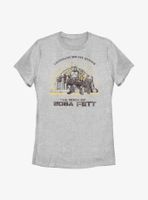 Star Wars: The Book Of Boba Fett Legendary Bounty Hunter Womens T-Shirt