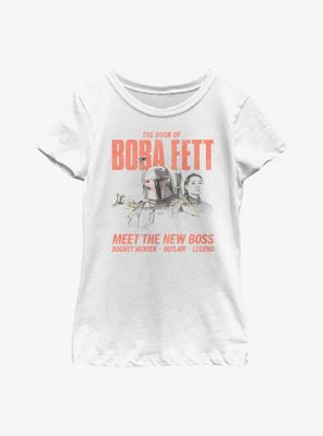 Star Wars: The Book Of Boba Fett Fennec & Flyer Youth Girls T-Shirt