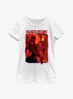Star Wars: The Book Of Boba Fett Bounty Hunters For Hire Youth Girls T-Shirt