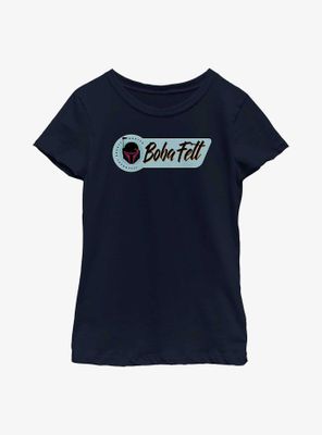 Star Wars: The Book Of Boba Fett Legendary Bounty Hunter Badge Youth Girls T-Shirt