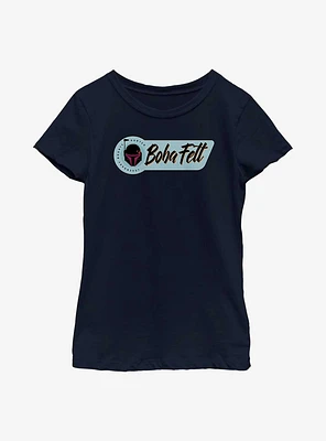 Star Wars: The Book Of Boba Fett Legendary Bounty Hunter Badge Youth Girls T-Shirt