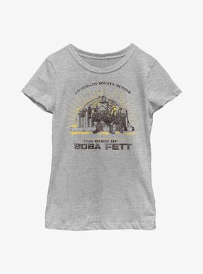 Star Wars: The Book Of Boba Fett Legendary Bounty Hunter Youth Girls T-Shirt