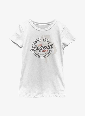 Star Wars: The Book Of Boba Fett Sarlacc Survivor Youth Girls T-Shirt