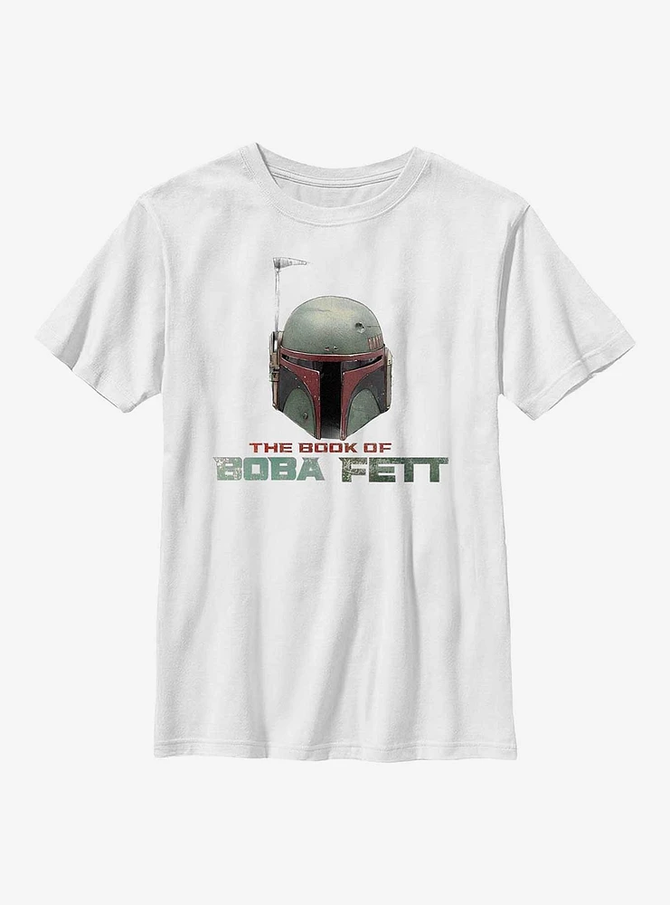 Star Wars: The Book Of Boba Fett Helmet Youth T-Shirt