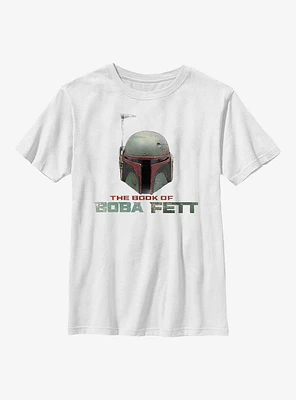 Star Wars: The Book Of Boba Fett Helmet Youth T-Shirt