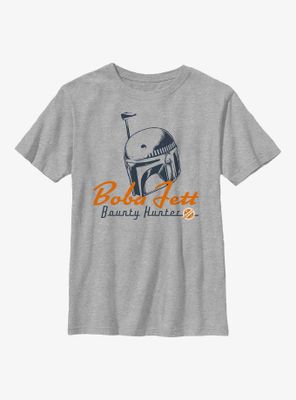 Star Wars: The Book Of Boba Fett Bounty Hunter Helmet Youth T-Shirt