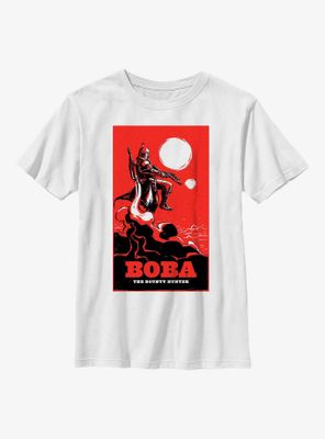Star Wars: The Book Of Boba Fett Bounty Hunter Poster Youth T-Shirt
