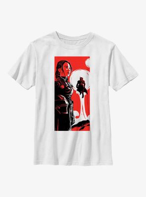 Star Wars: The Book Of Boba Fett Fennec & Poster Youth T-Shirt