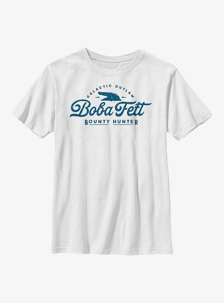 Star Wars: The Book Of Boba Fett Galactic Outlaw Youth T-Shirt