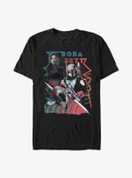 Star Wars: The Book Of Boba Fett Retro Outlaws T-Shirt