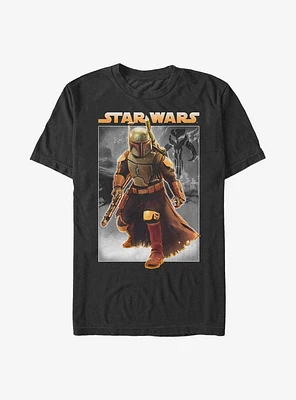 Star Wars: The Book Of Boba Fett Bounty Hunter For Hire T-Shirt