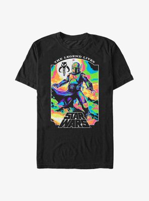 Star Wars: The Book Of Boba Fett Legend Lives Themal T-Shirt