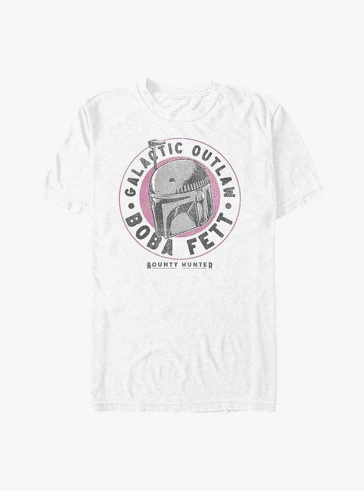 Star Wars: The Book Of Boba Fett Light Galactic Outlaw T-Shirt