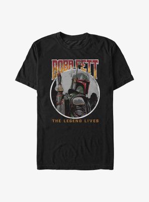 Star Wars: The Book Of Boba Fett Vintage Legend Lives T-Shirt