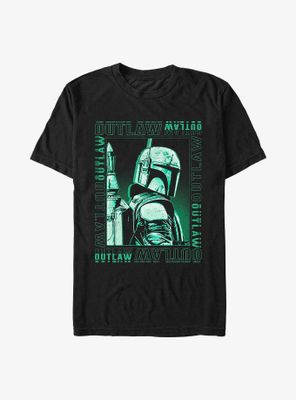 Star Wars: The Book Of Boba Fett Boxed Outlaw T-Shirt