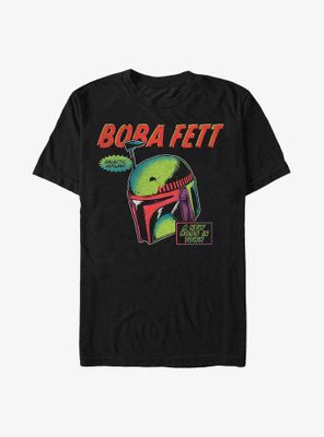Star Wars: The Book Of Boba Fett New Boss Town Comic Bubble T-Shirt