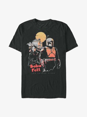 Star Wars: The Book Of Boba Fett Sunset & Fennec T-Shirt