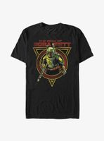 Star Wars: The Book Of Boba Fett Centered Title T-Shirt