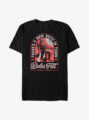 Star Wars: The Book Of Boba Fett There's A New Boss Town T-Shirt