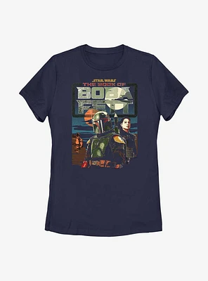 Star Wars: The Book Of Boba Fett Bounty Hunter Buddies Womens T-Shirt
