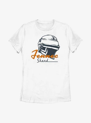 Star Wars: The Book Of Boba Fett Fennec Helmet Womens T-Shirt