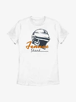 Star Wars: The Book Of Boba Fett Fennec Helmet Womens T-Shirt