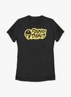 Star Wars: The Book Of Boba Fett Fennec Shand Text Logo Womens T-Shirt