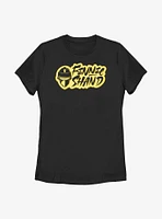 Star Wars: The Book Of Boba Fett Fennec Shand Text Logo Womens T-Shirt
