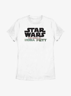 Star Wars: The Book Of Boba Fett Large Wars Logo Womens T-Shirt