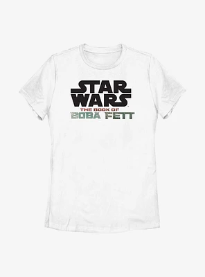 Star Wars: The Book Of Boba Fett Large Wars Logo Womens T-Shirt