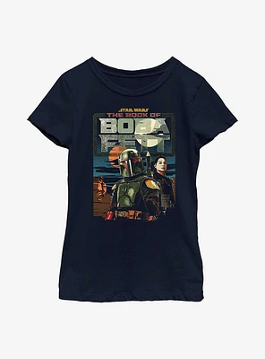 Star Wars: The Book Of Boba Fett Bounty Hunter Buddies Youth Girls T-Shirt