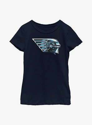 Star Wars: The Book Of Boba Fett Chrome Fennec Helmet Youth Girls T-Shirt