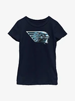 Star Wars: The Book Of Boba Fett Chrome Fennec Helmet Youth Girls T-Shirt