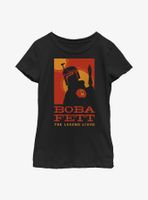 Star Wars: The Book Of Boba Fett Posterized Legend Youth Girls T-Shirt