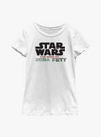 Star Wars: The Book Of Boba Fett Large Wars Logo Youth Girls T-Shirt
