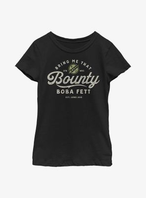 Star Wars: The Book Of Boba Fett Bring Me That Bounty Youth Girls T-Shirt
