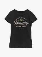 Star Wars: The Book Of Boba Fett Bring Me That Bounty Youth Girls T-Shirt