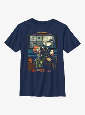 Star Wars: The Book Of Boba Fett Bounty Hunter Buddies Youth T-Shirt
