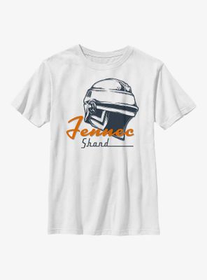 Star Wars: The Book Of Boba Fett Fennec Helmet Youth T-Shirt