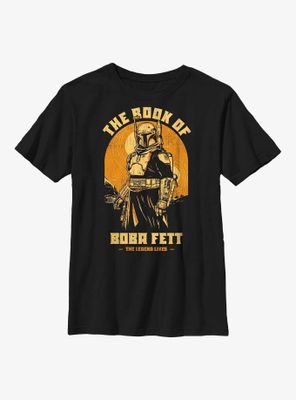 Star Wars: The Book Of Boba Fett Legend Lives Youth T-Shirt