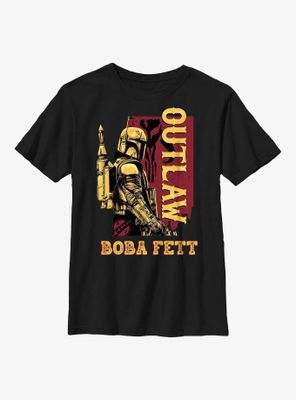 Star Wars: The Book Of Boba Fett Outlaw Youth T-Shirt